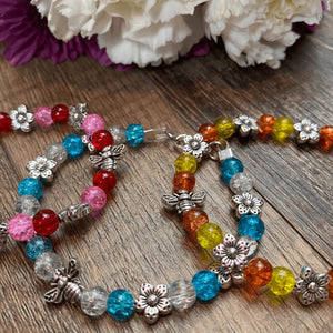 Bee The Light Bracelet - You choose size and colors! - Bee The Light