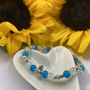 Bee The Light Bracelet - You choose size and colors! - Bee The Light