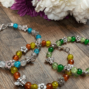 Bee The Light Bracelet - You choose size and colors! - Bee The Light