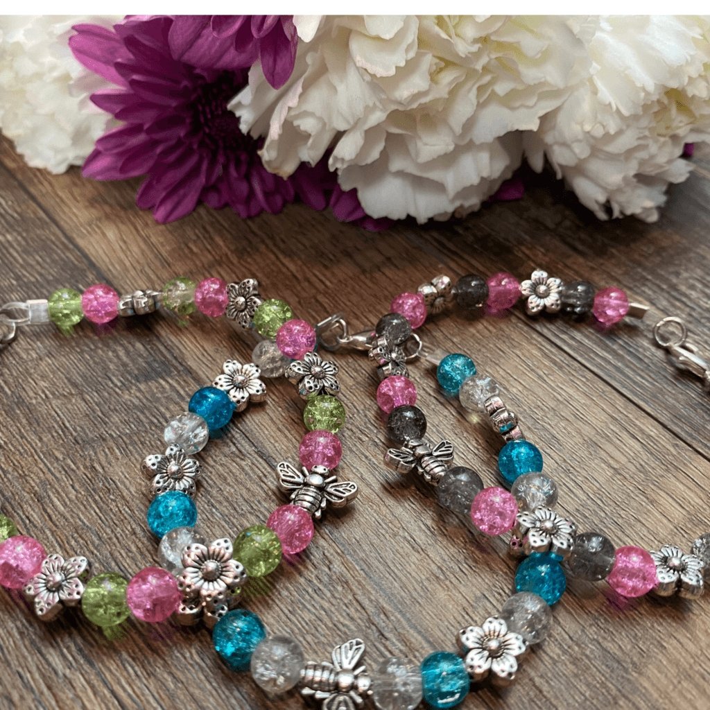 Bee The Light Bracelet - You choose size and colors! - Bee The Light