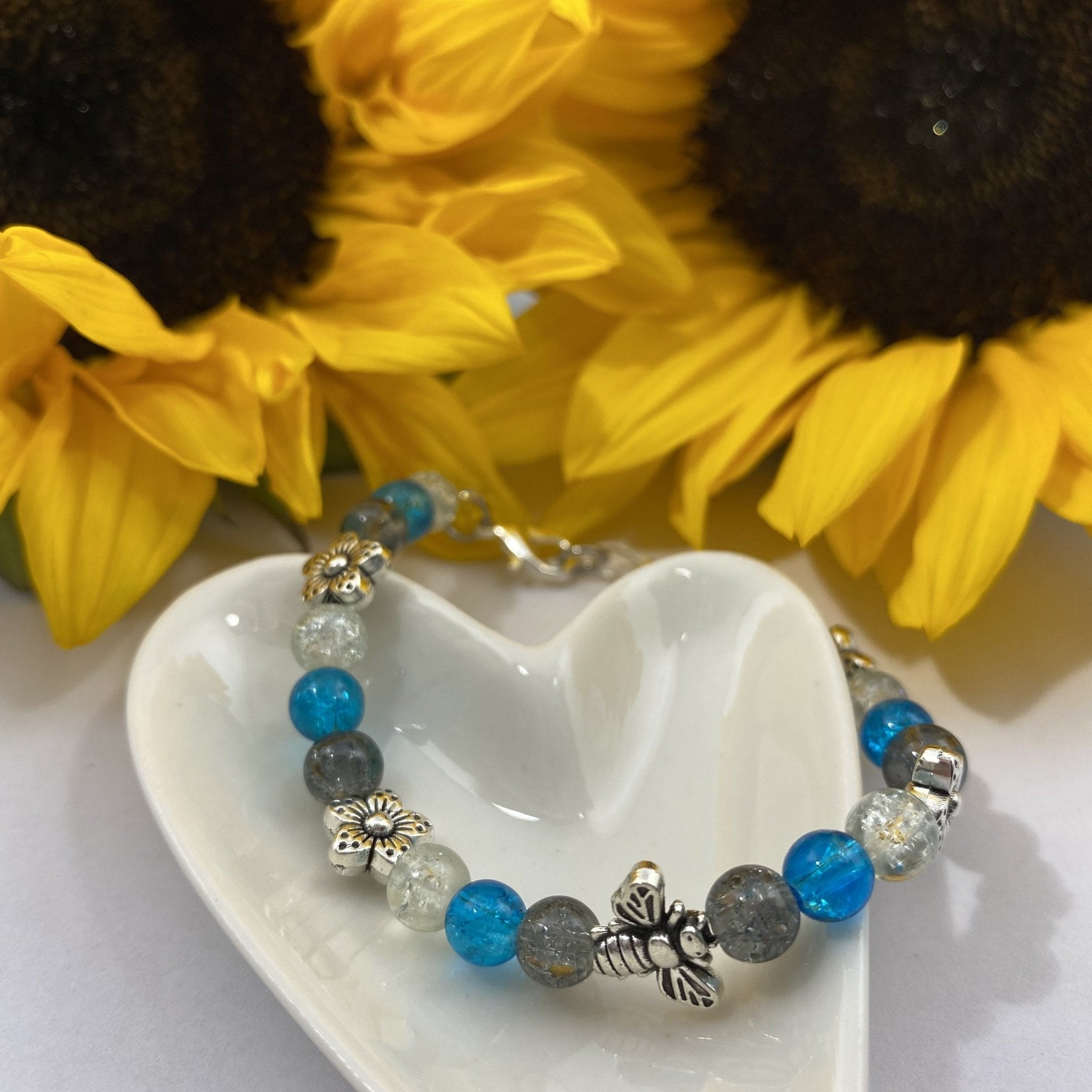 Bee The Light Bracelet - You choose size and colors! - Bee The Light