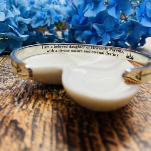 Beloved Daughter of Heavenly Parents Cuff Bracelet - Bee The Light