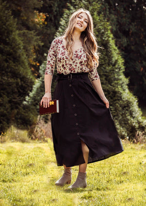 Brynlee Floral Top - Bee The Light