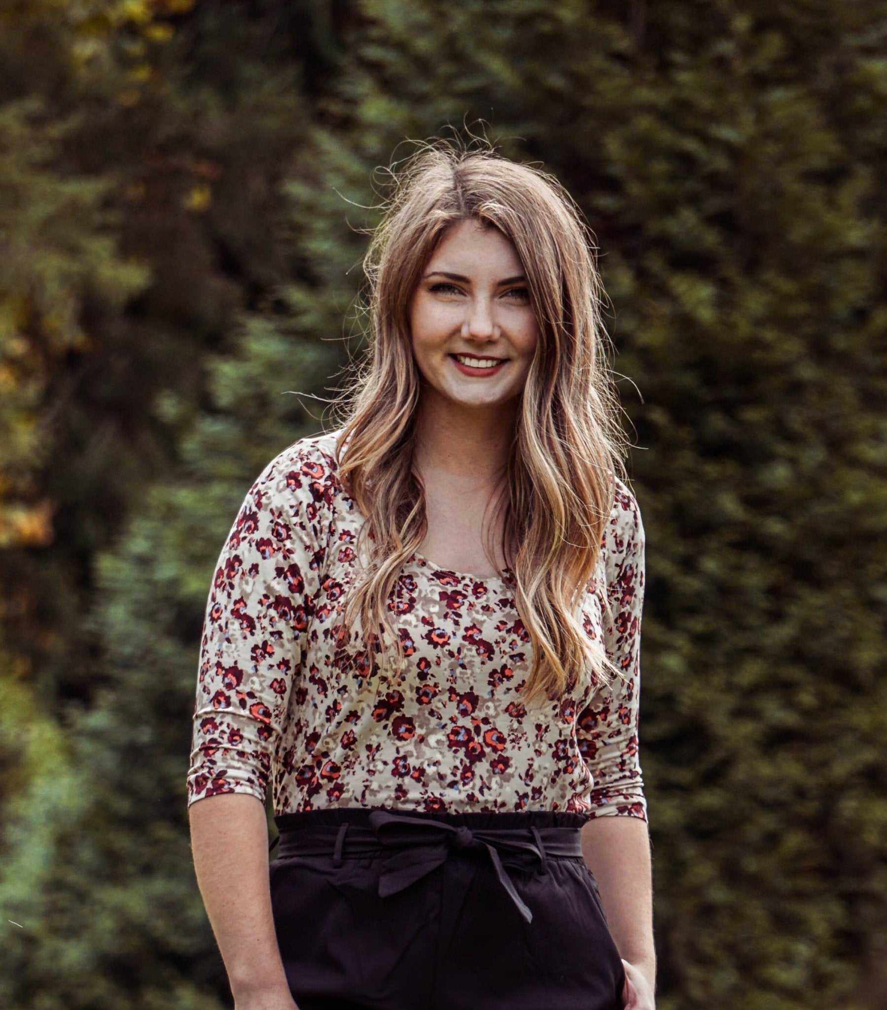 Brynlee Floral Top - Bee The Light