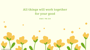 FREE Desktop Wallpapers - Everything shall work together for your good - Bee The Light