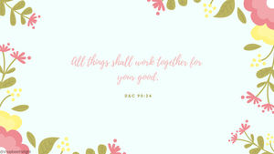 FREE Desktop Wallpapers - Everything shall work together for your good - Bee The Light