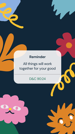 FREE Phone Wallpaper - All things shall work together for your good - Bee The Light