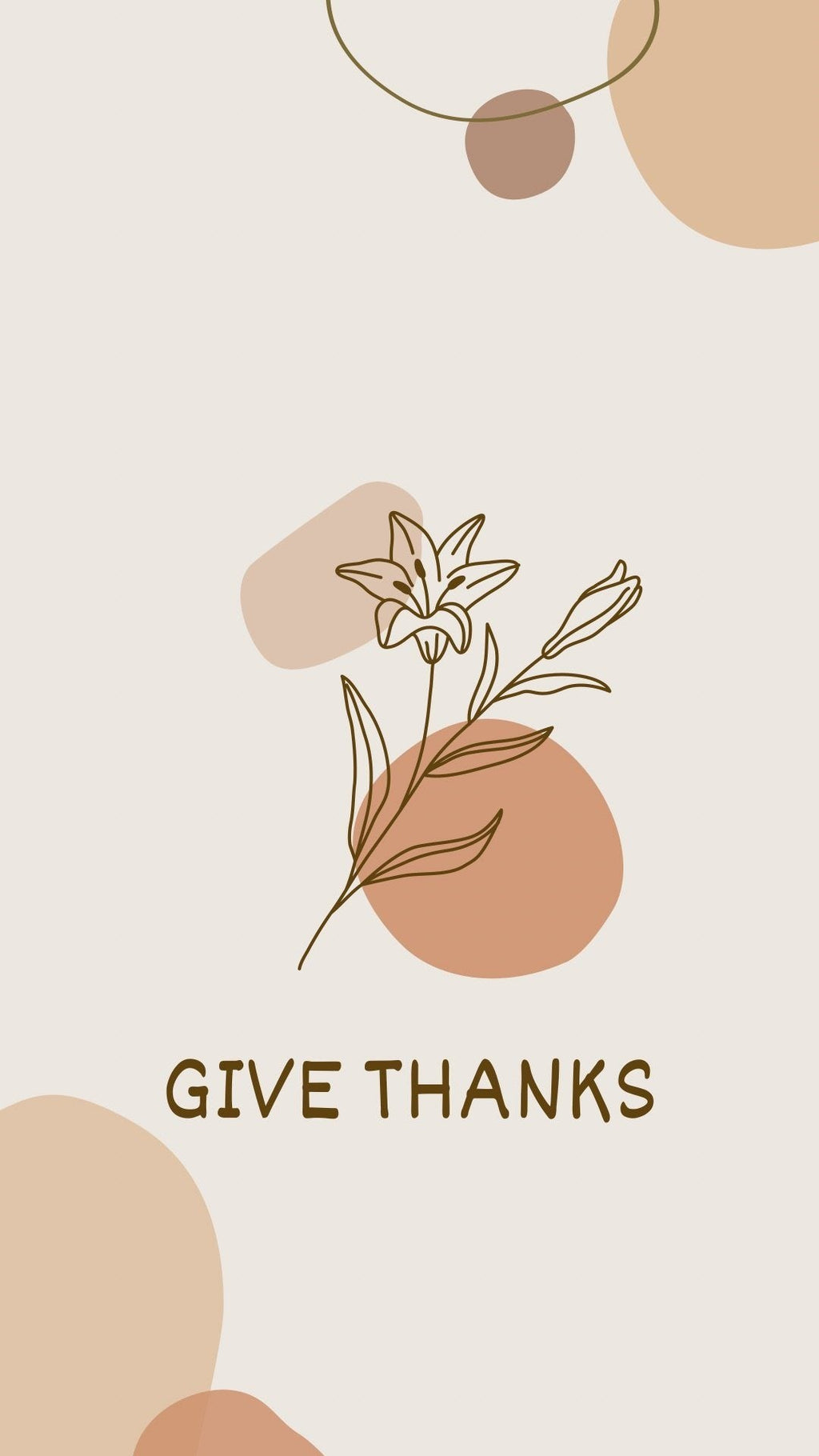 Give Thanks Phone Wallpapers - Bee The Light