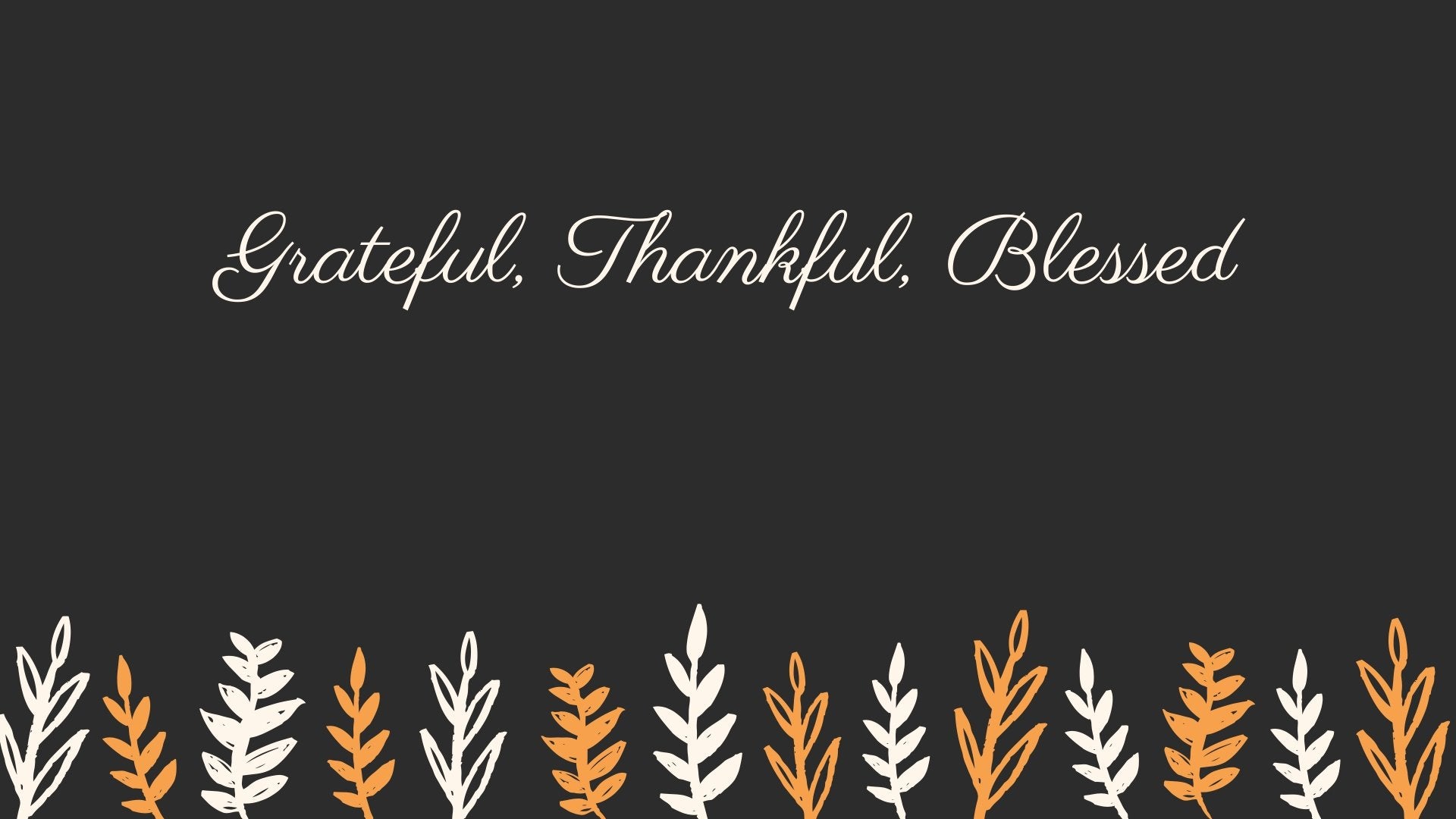 Grateful Thankful Blessed Desktop Wallpapers - Bee The Light