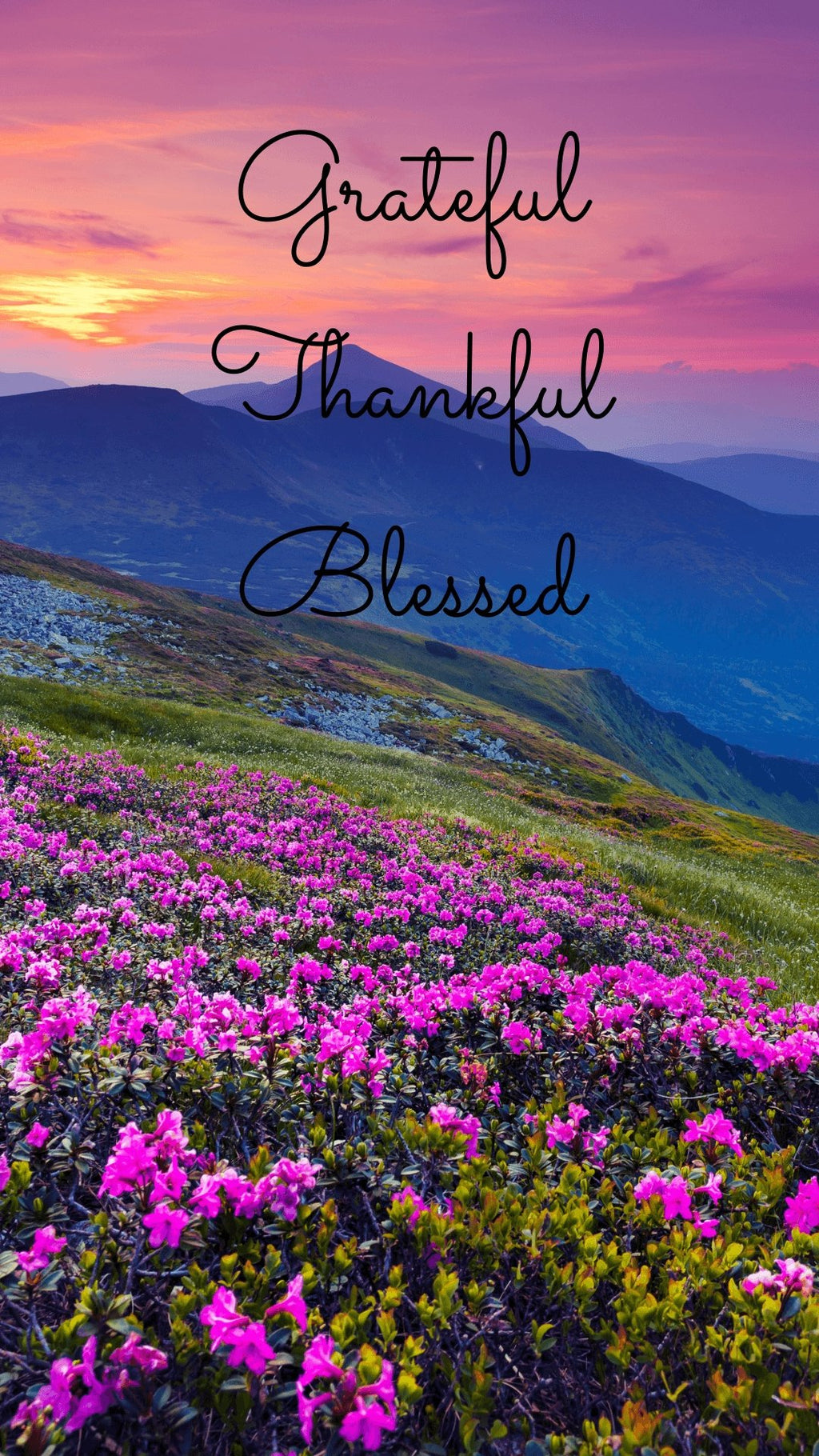 Grateful, Thankful, Blessed Phone Wallpapers - Bee The Light