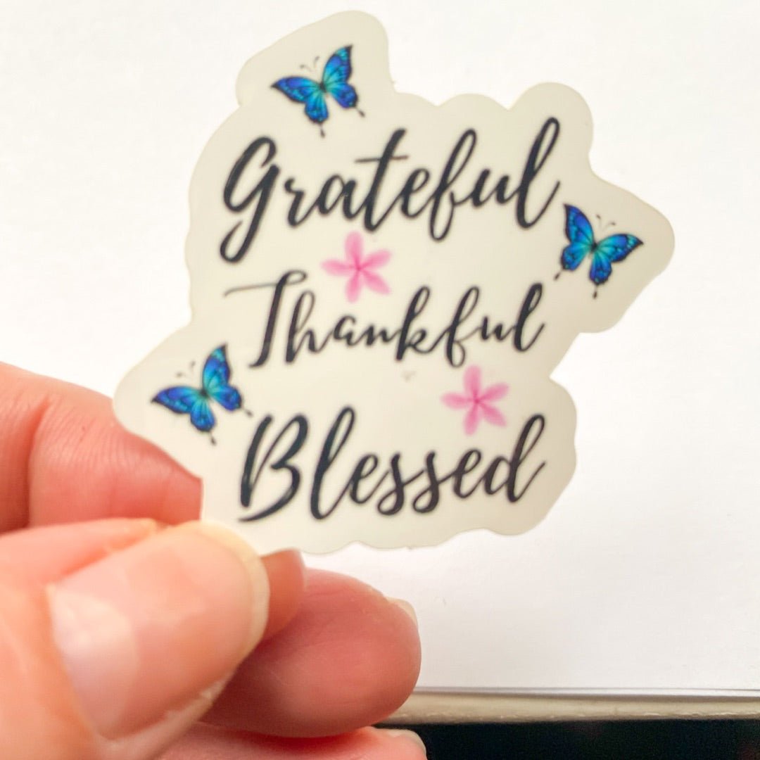 Grateful, Thankful, Blessed Sticker Pack - Bee The Light