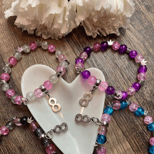 It’s Great To Be 8 Bracelets - You Choose Bead Colors - Bee The Light