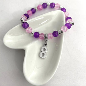It’s Great To Be 8 Bracelets - You Choose Bead Colors - Bee The Light