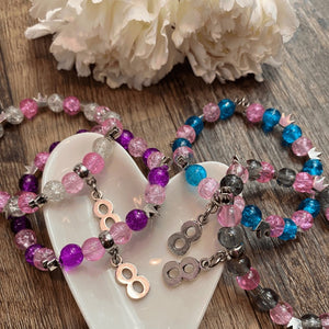 It’s Great To Be 8 Bracelets - You Choose Bead Colors - Bee The Light