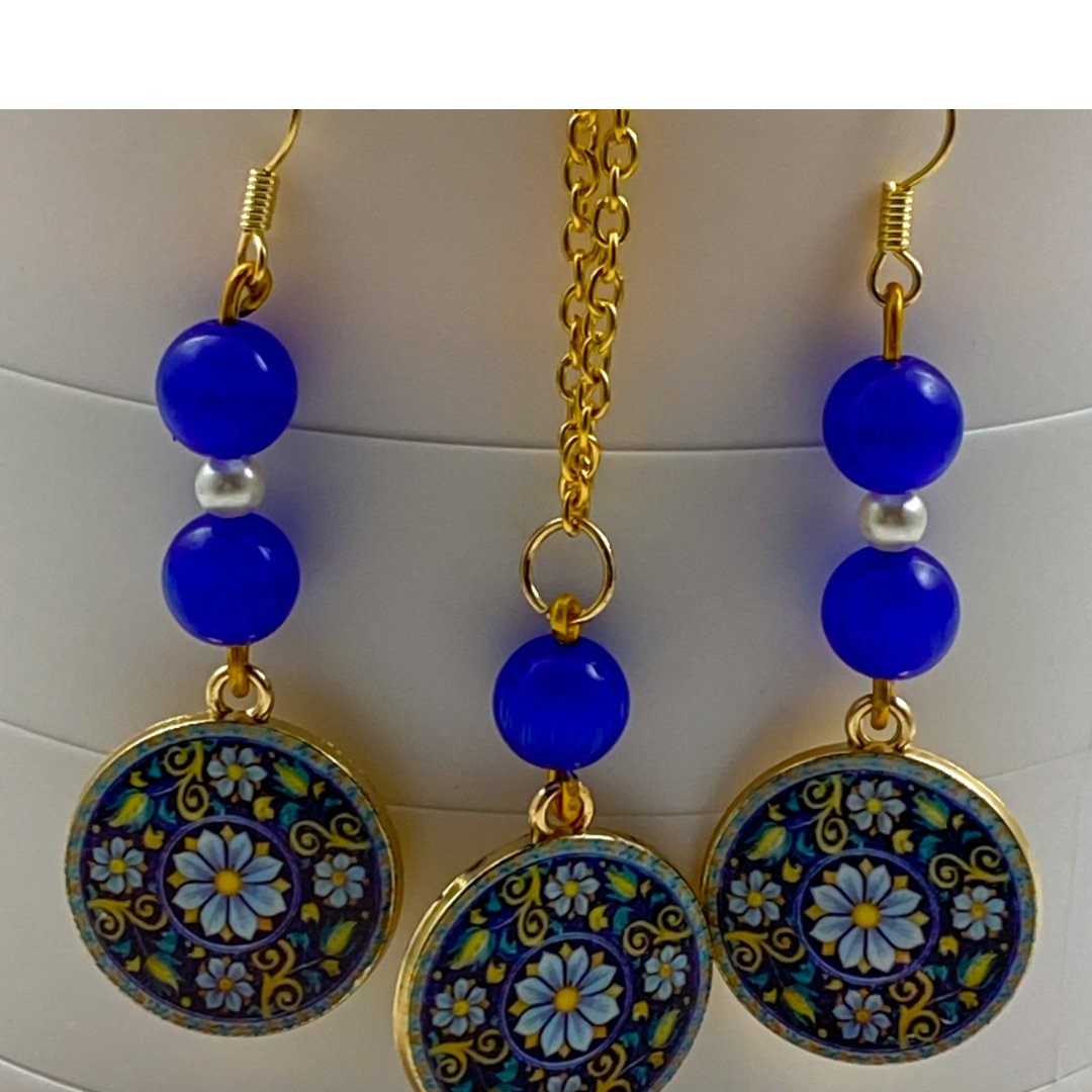 Livie Necklace and Earring Set - Bee The Light