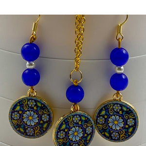 Livie Necklace and Earring Set - Bee The Light