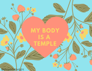 My Body is a Temple Printables - Bee The Light