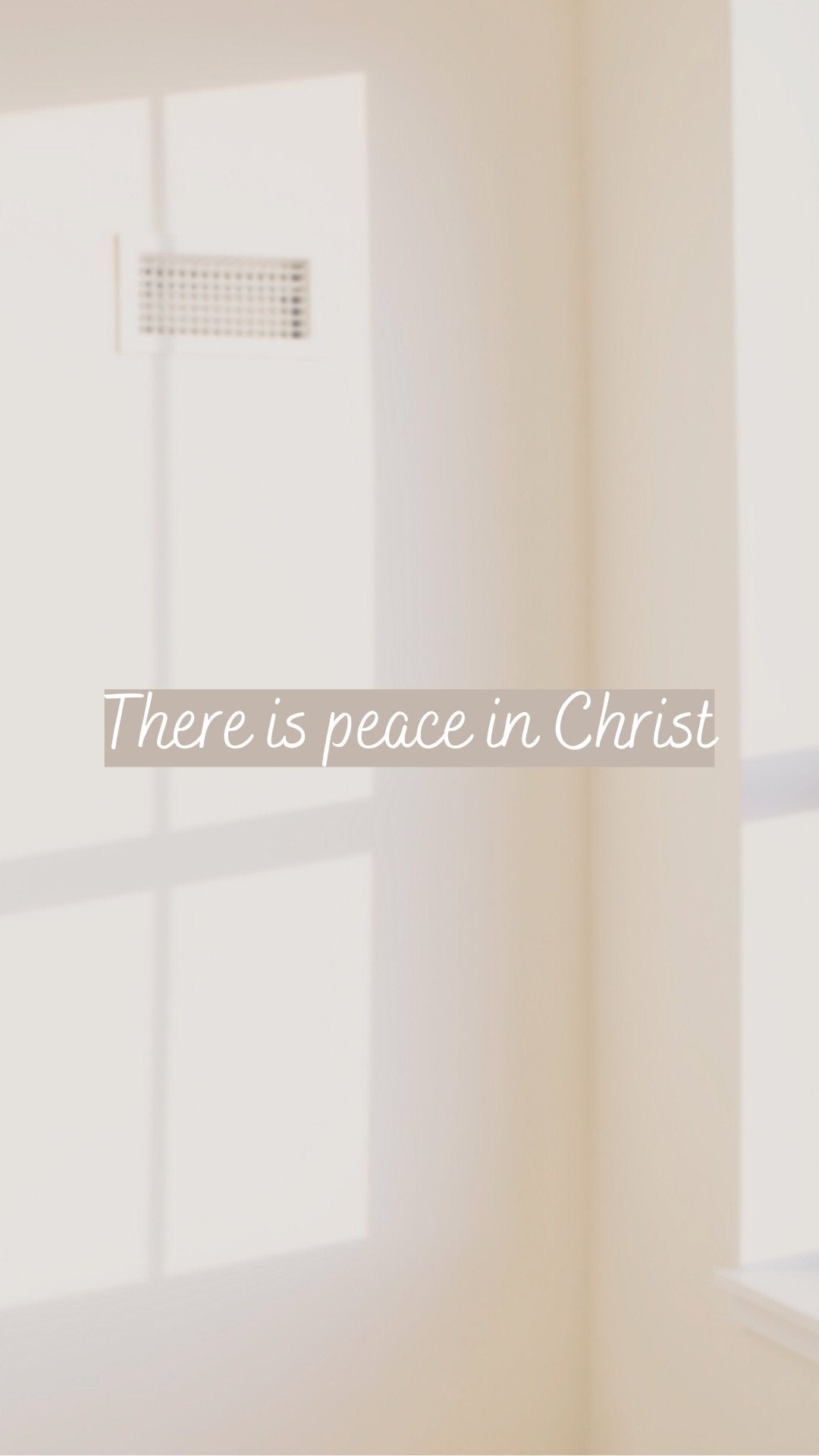 Peace In Christ Phone Wallpapers - Bee The Light