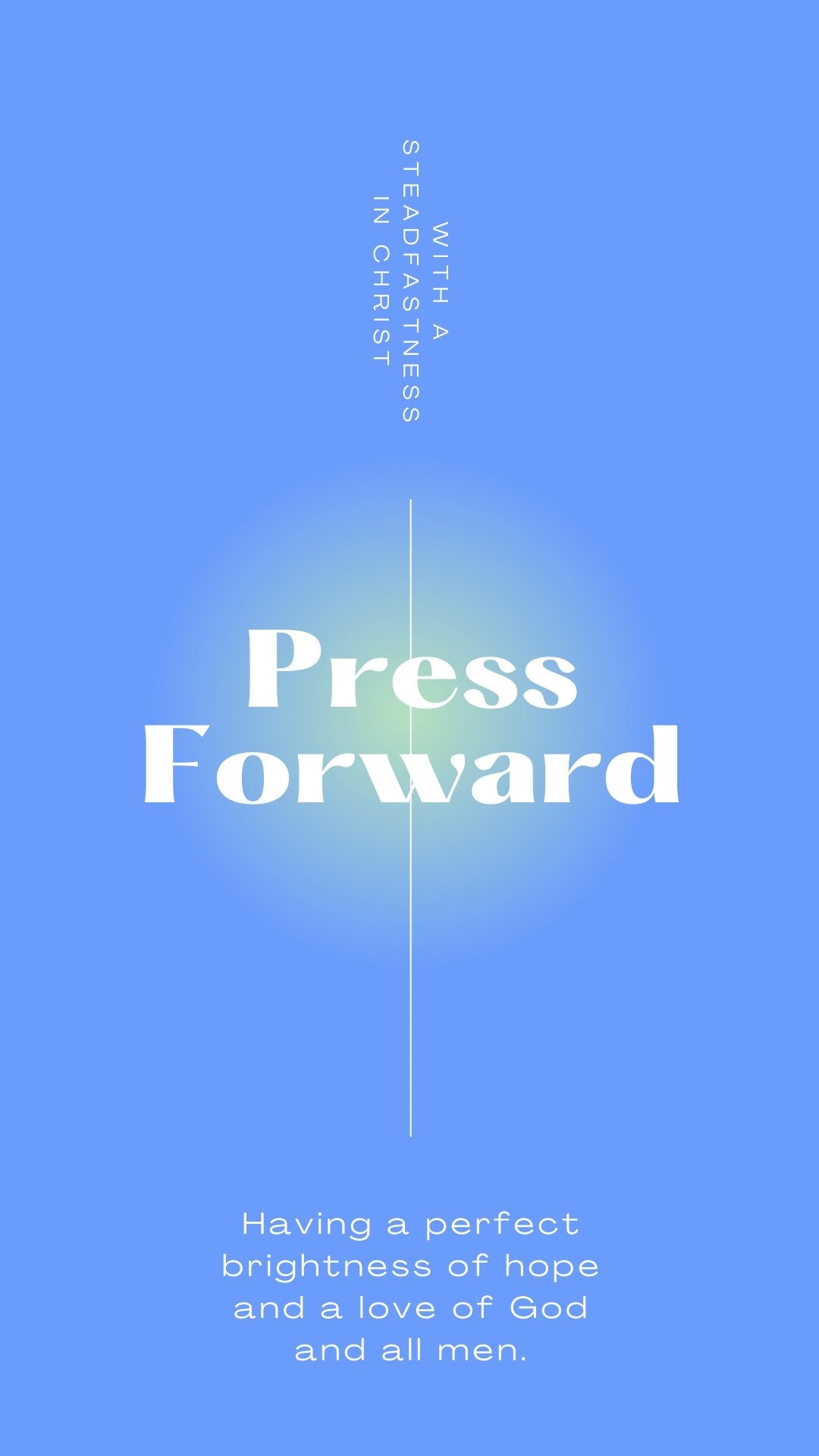 Press Forward Wallpapers - Bee The Light