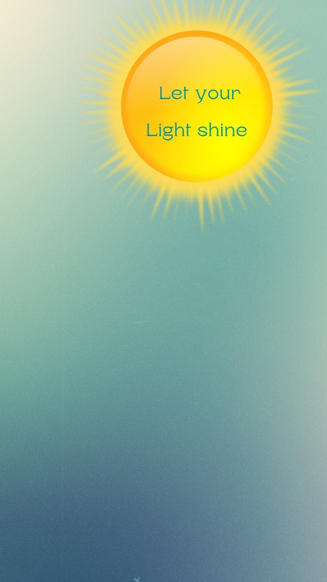 Shine your light phone wallpaper - Bee The Light
