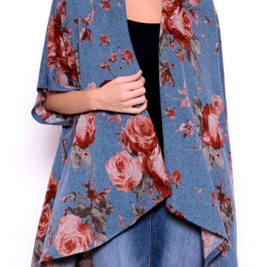 The Cali Floral Kimono - Bee The Light