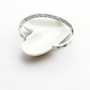 Whenever You Feel Overwhelmed….. Cuff Bracelet - Bee The Light