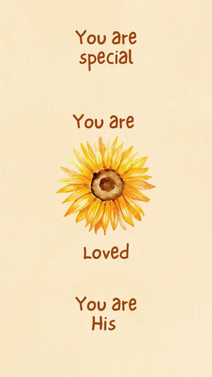 You are special! You are loved! You are His! Phone wallpapers - Bee The Light
